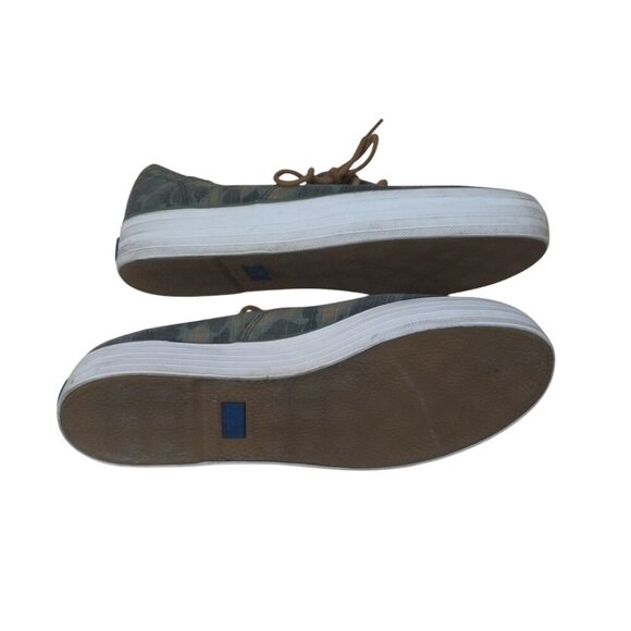 Keds Women's Size 10 Camouflage Lace Up Sneaker Shoes Multicolor Classic - Picture 6 of 6